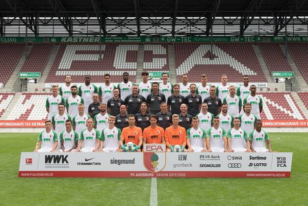 Fußball, 1. BL, FC Augsburg Porträttermin 2019 2020