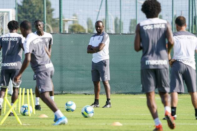 Fußball, OGC Nizza Training