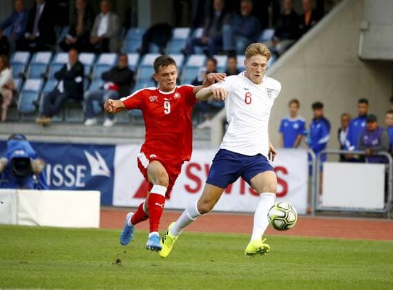 Fußball, U20 Länderspiel, Schweiz - England