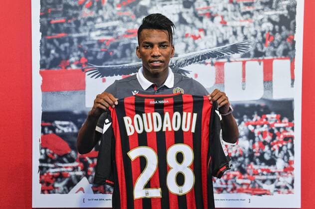 Fußball, OGC Nizza präsentiert Neuzugang Hicham Boudaoui