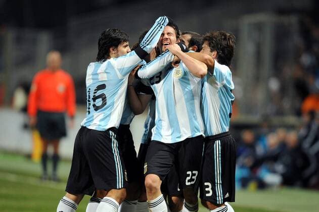 Fußball, Länderspiel, Frankreich - Argentinien 0:2