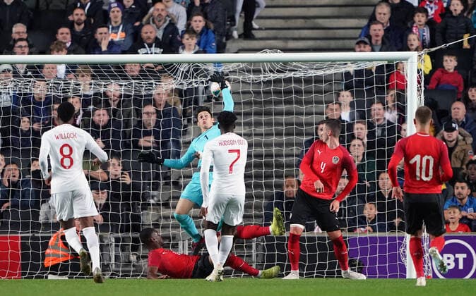 Fußball, U21, EM Quali, England - Österreich