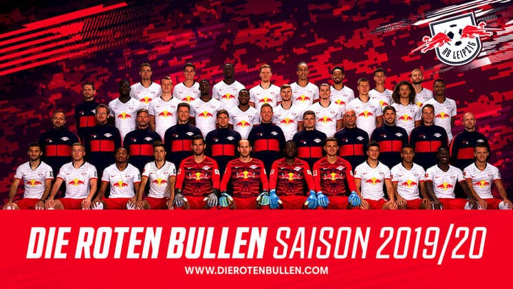 Fußball, 1. BL, RB Leipzig Porträttermin 2019 2020