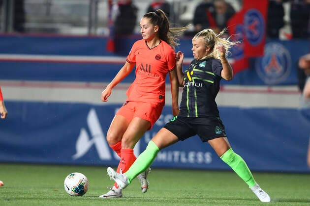 Fußball, Damen, Champions League, Paris St. Germain - Breidablik Kopavogur