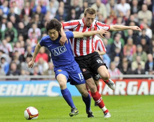 Fußball, England, Premier League, AFC Sunderland - Manchester United 1:2