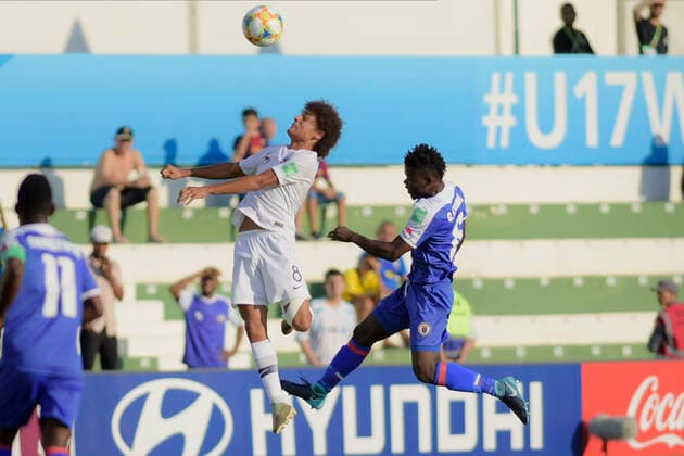 Fußball, U17 WM, Haiti - Frankreich