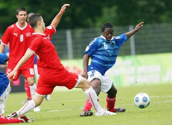 Fußball, U17 EM, Frankreich - Schweiz 1:1