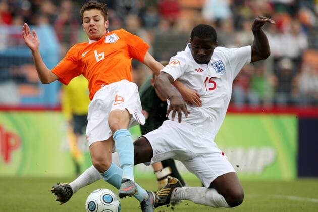 Fußball, U17 EM, England - Niederlande 1:1
