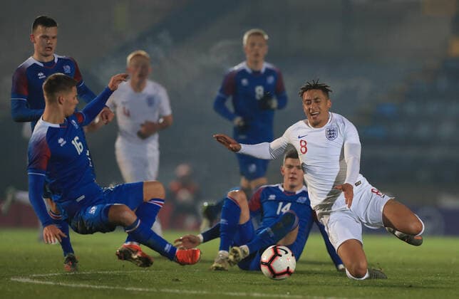 Fußball, U20, England - Island