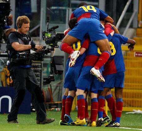 Fußball, Champions League Finale, FC Barcelona - Manchester United 2:0