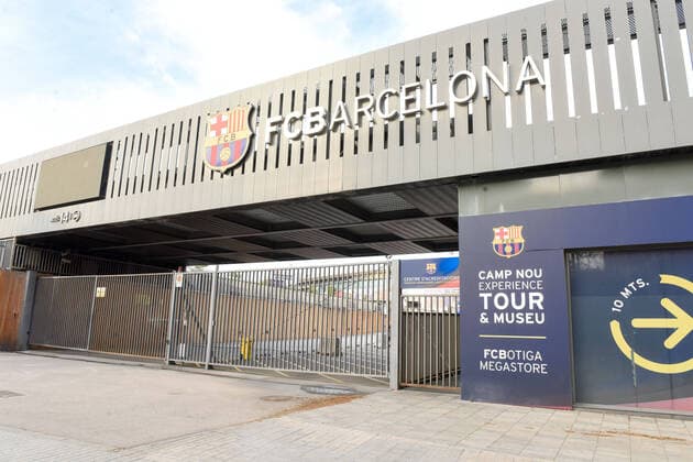 Coronavirus in Spanien, Fußball, FC Barcelona, Camp Nou geschlossen