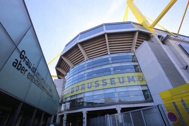 Coronavirus, Fußball, Borussia Dortmund, Signal Iduna Park geschlossen