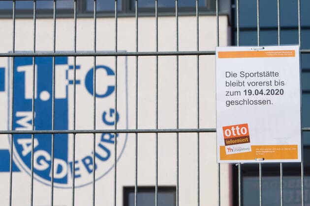 Coronavirus, Geschlossene Sportstätten in Magdeburg