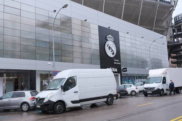 Coronavirus in Spanien, Bernabeu-Stadion in Madrid wird als Logistik-Center genutzt