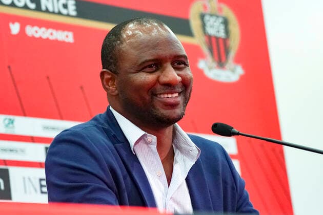 Fußball, OGC Nizza, Pressekonferenz mit Patrick Vieira