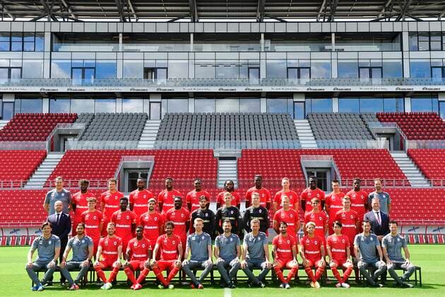Fußball, FC Antwerpen Porträttermin