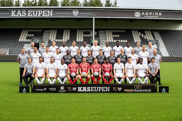 Fußball, KAS Eupen Porträttermin