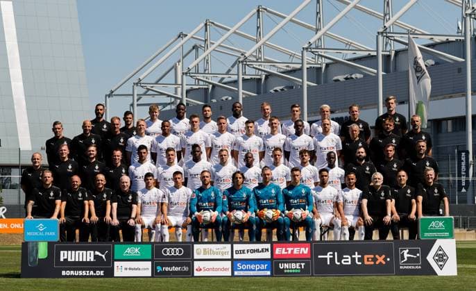Fußball, 1. BL, Borussia Mönchengladbach Porträttermin 2020 2021