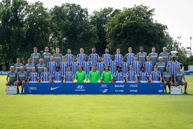Fußball, 1. BL, Hertha BSC Porträttermin 2020 2021