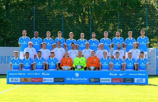 Fußball, 3. Liga, TSV 1860 München Porträttermin 2020 2021