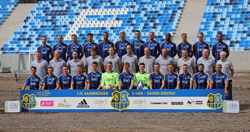 Fußball, 3. Liga, 1. FC Saarbrücken Porträttermin 2020
