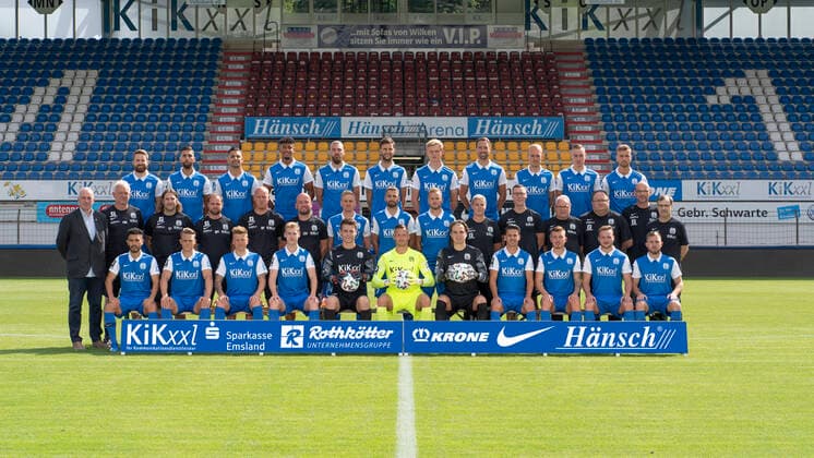 Fußball, 3. Liga, SV Meppen Porträttermin 2020 2021