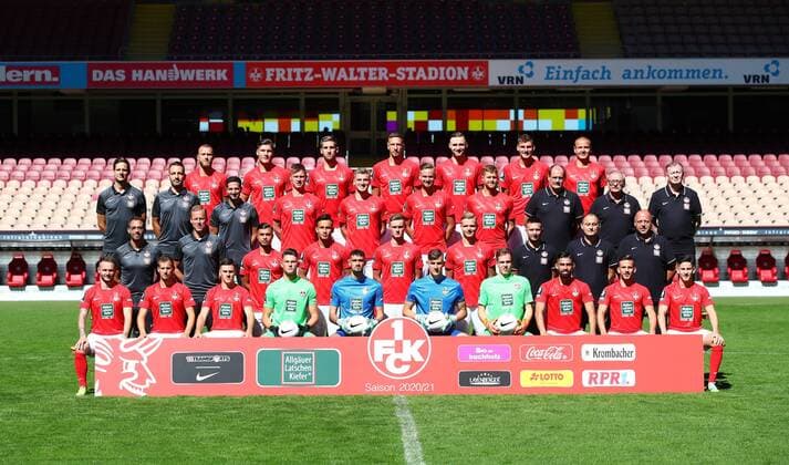 Fußball, 3. Liga, 1. FC Kaiserslautern Porträttermin 2020 2021