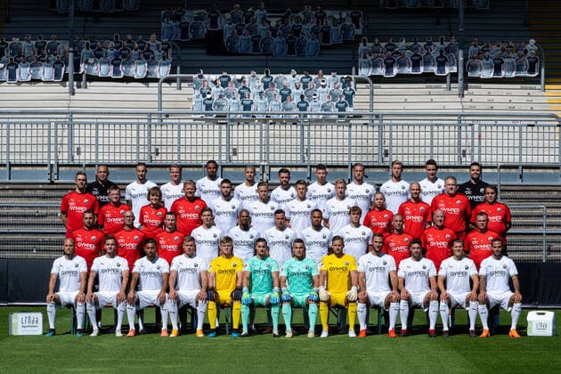 Fußball, 2. BL, SV Sandhausen Porträttermin 2020 2021