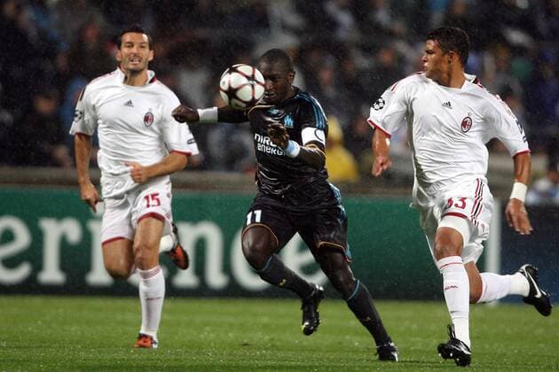 Fußball, Champions League, Olympique Marseille - AC Mailand 1:2