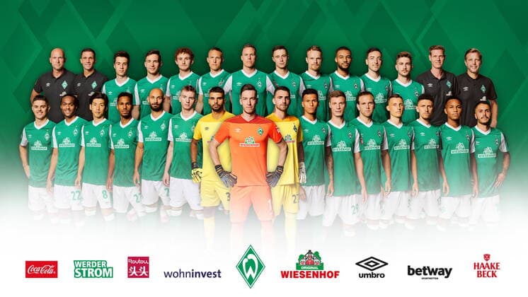 Fußball, Werder Bremen Porträttermin 2020 2021