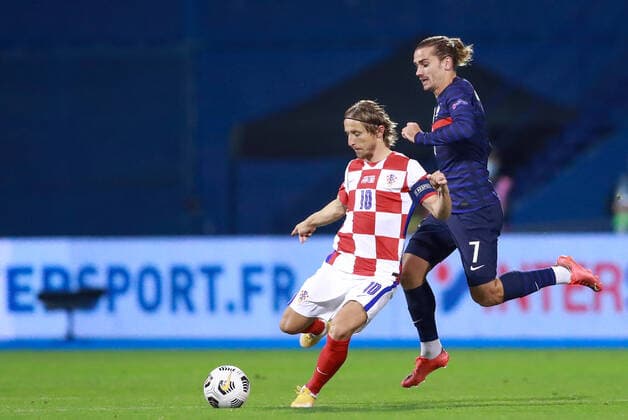 Fußball, Nations League, Kroatien - Frankreich