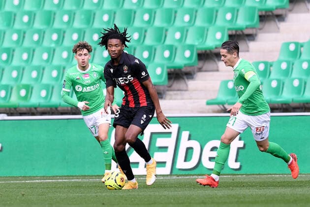 Fußball, AS Saint-Etienne - OGC Nizza