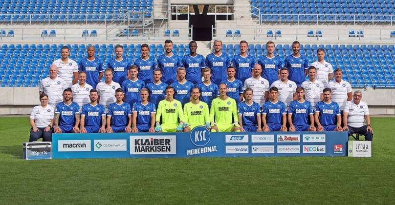 Fußball, 2. BL, Karlsruher SC Porträttermin 2020 2021