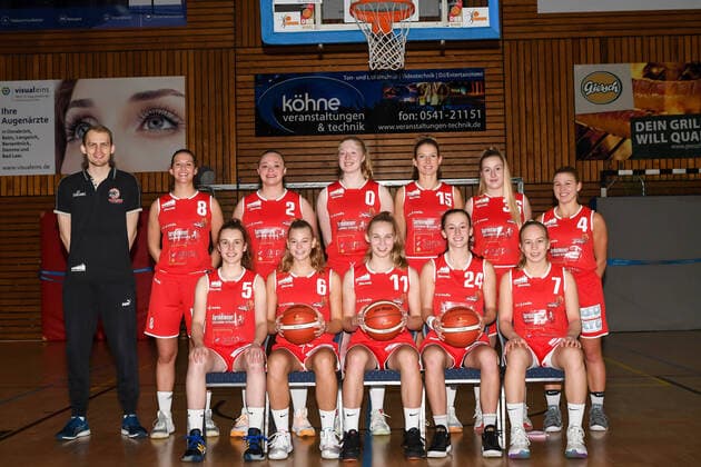 Basketball, 2. DBBL Nord, Panthers Academy Osnabrück Porträttermin 2020 2021