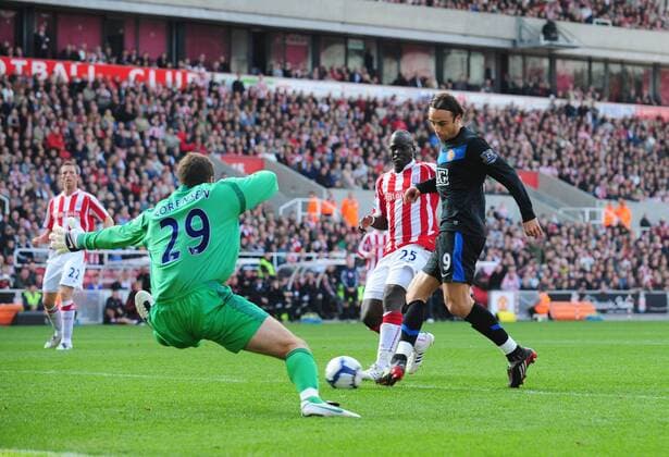 Fußball, England, Premier League, Stoke City - Manchester United 0:2