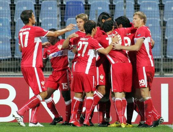 Fußball, Champions League, Unirea Urziceni - VfB Stuttgart 1:1