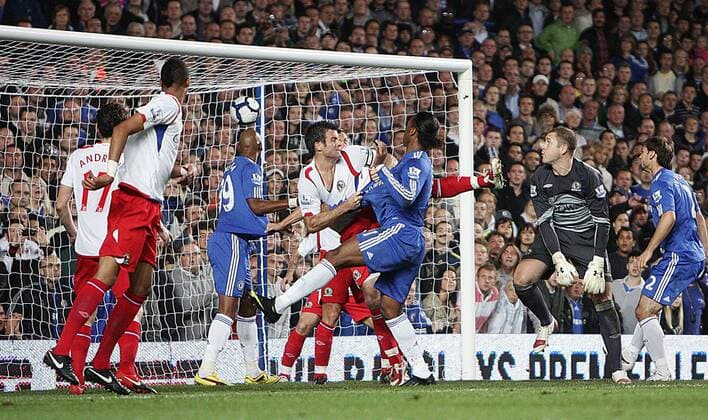 Fußball, England, Premier League, Chelsea FC - Blackburn Rovers 5:0