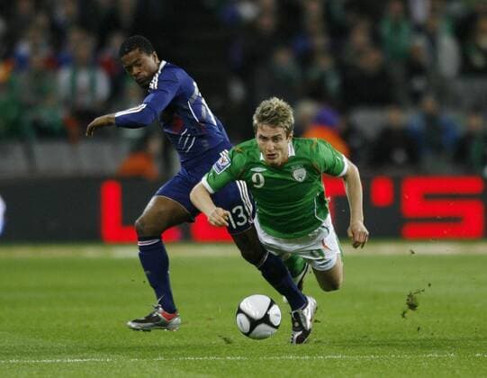 Fußball, WM Qualifikation, Irland - Frankreich 0:1