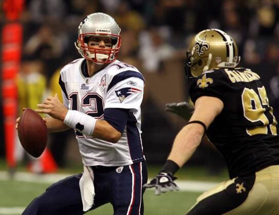 American Football, NFL, New Orleans Saints - New England Patriots 38:17