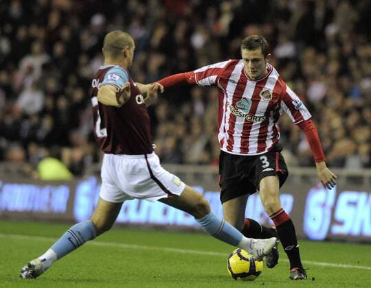 Fußball, England, Premier League, AFC Sunderland - Aston Villa 0:2