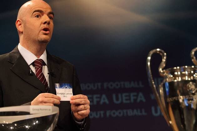 Fußball, Auslosung der Champions - und Europa League