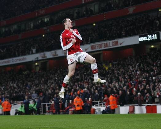 Fußball, England, Premier League, FC Arsenal - Bolton Wanderers 4:2