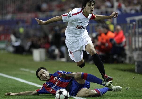 Fußball, Champions League, FC Sevilla - ZSKA Moskau 1:2