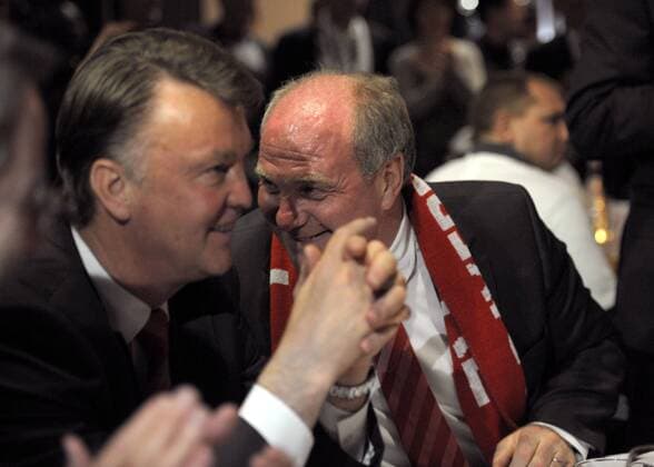 Fußball, Champions League, Bankett Bayern München nach dem Finaleinzug
