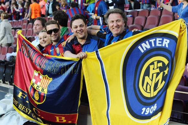 Fußball, Champions League, FC Barcelona - Inter Mailand 1:0