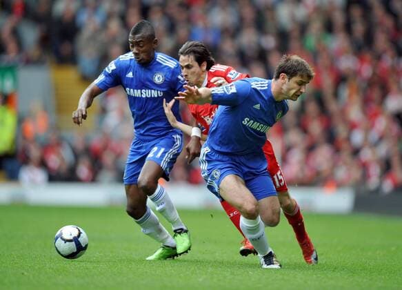 Fußball, England, Premier League, FC Liverpool - FC Chelsea 0:2
