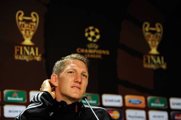 Fußball, Champions League, Finale, Pressekonferenz Bayern München