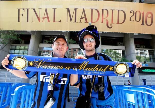 Fußball, Champions League Finale, Bayern München - Inter Mailand 0:2