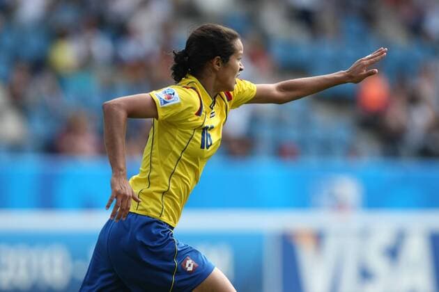 Fußball, U20 WM der Frauen, Kolumbien - Frankreich 1:1