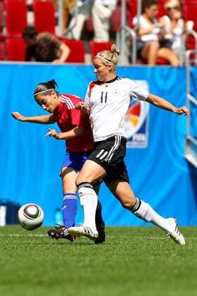 Fußball, U20 WM der Frauen, Frankreich - Deutschland 1:4